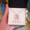 Personalized Monogram Name Necklace – Meaningful Gift for Her